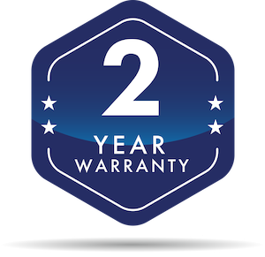 2 Year Warranty